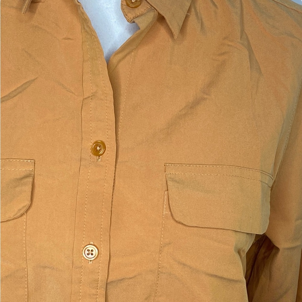 Chicos Long Sleeve Button Down Collared Shirt - image 2